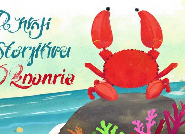 螃蟹小故事文字，螃蟹小故事文字图片