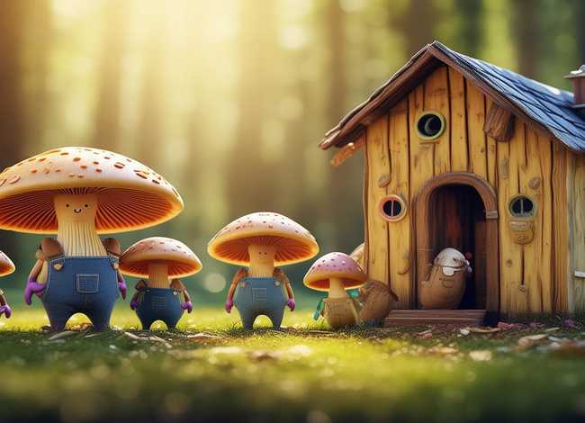 儿童绘本有声故事蘑菇、蘑菇幼儿园绘本故事教案