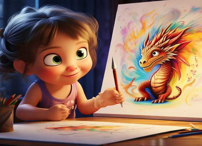 儿童画龙点睛故事，画龙点睛的幼儿故事文字版