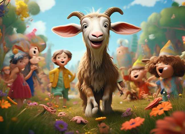儿童故事山羊的故事（山羊的故事儿歌）