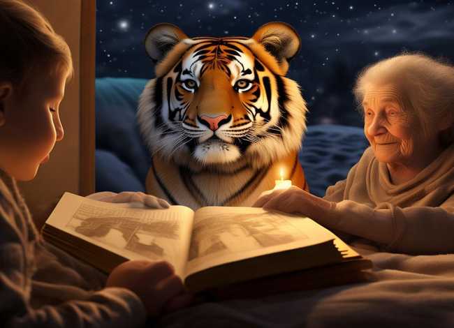 老虎和外婆的故事儿童睡前（老虎睡前故事老虎和外婆的故事）