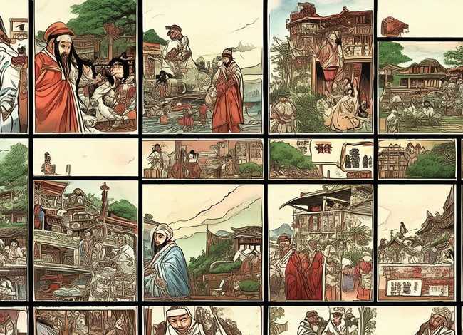 古代文学家故事连环画；古代文学家故事连环画怎么画
