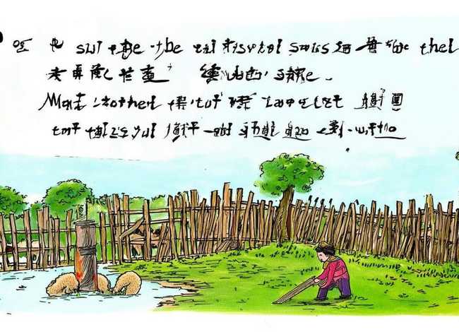 亡羊补牢成语故事手抄报、亡羊补牢成语故事手抄报怎么画