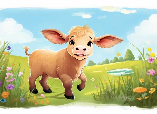 关于小牛的绘本故事;关于小牛的绘本故事图片 关于小牛的绘本故事;关于小牛的绘本故事图片