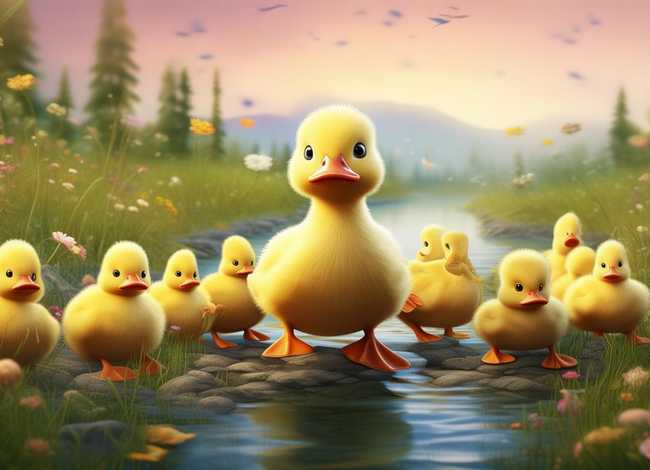 关于鸭子的幼儿故事（关于小鸭子的幼儿故事）