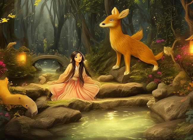 韩文童话小故事，韩语小故事