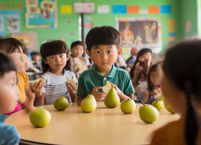 孔融让梨的故事儿童版 - 孔融让梨的故事原文文字版