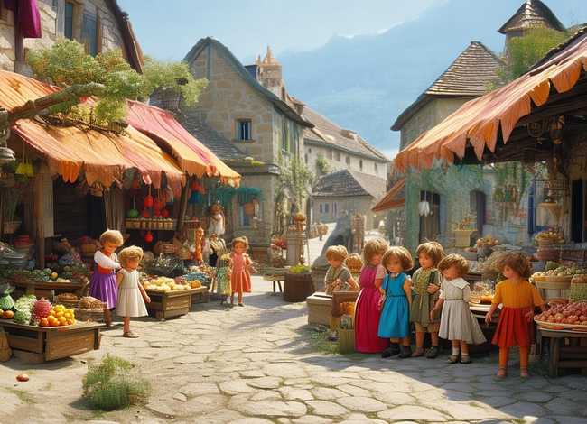 欧洲民间故事儿童画（欧洲民间故事画报）