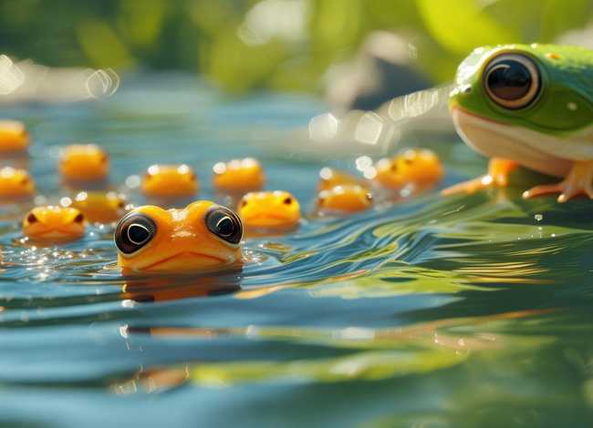 儿童故事小蝌蚪找妈妈 幼儿故事 小蝌蚪找妈妈