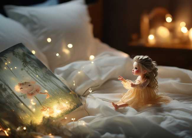 儿童睡前故事拇指姑娘的故事、睡前故事 拇指姑娘