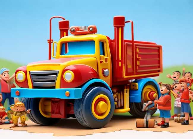 关于卡车的幼儿故事（关于卡车的幼儿故事大全）
