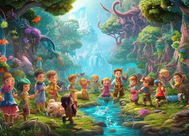 儿童故事长篇文字版千字；少儿长篇故事文字版