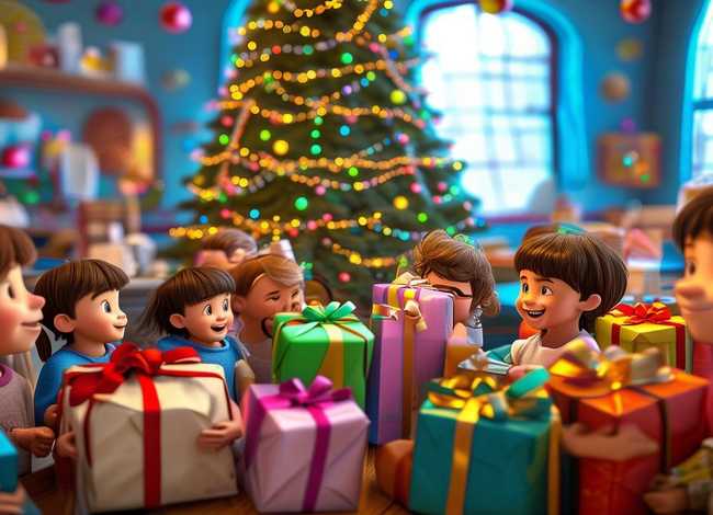 礼物幼儿园故事，幼儿园新年礼物故事