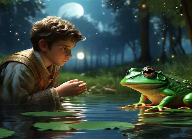 中华儿童故事青蛙王子 儿童故事王子与青蛙