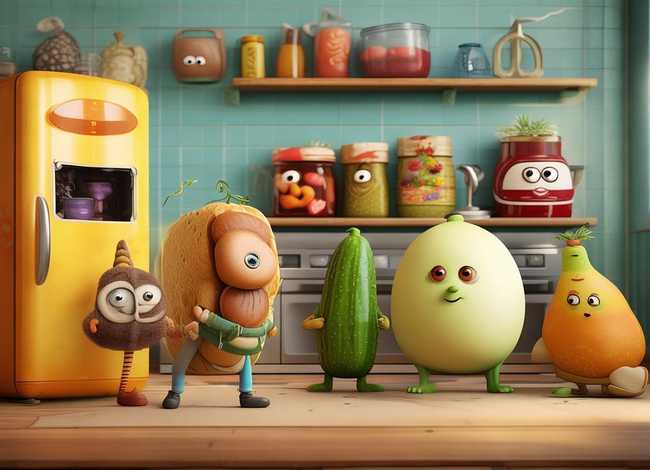 冰箱历险记故事、冰箱历险记绘本