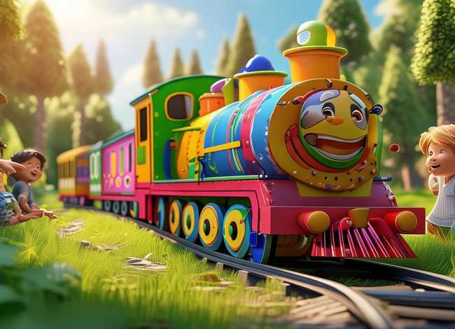 儿童故事小火车3-6岁，小火车幼儿故事