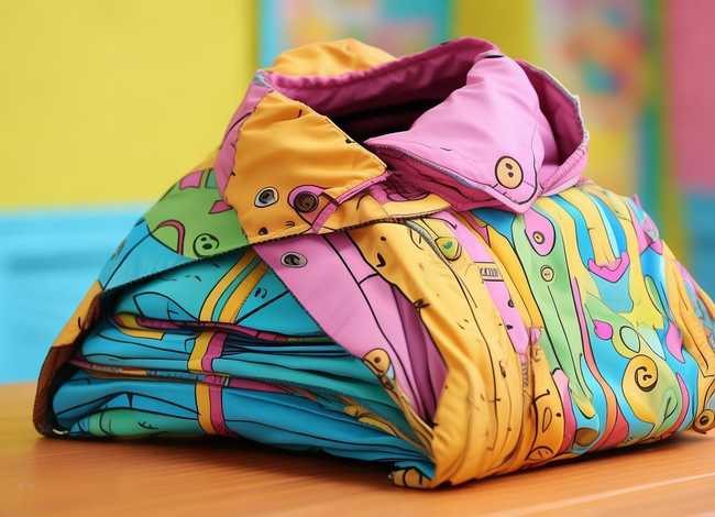 儿童雨衣怎么折、儿童雨衣怎么折叠