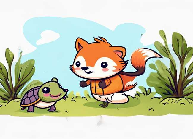 寓言故事绘画作品简单（寓言故事绘画作品简单又好看）