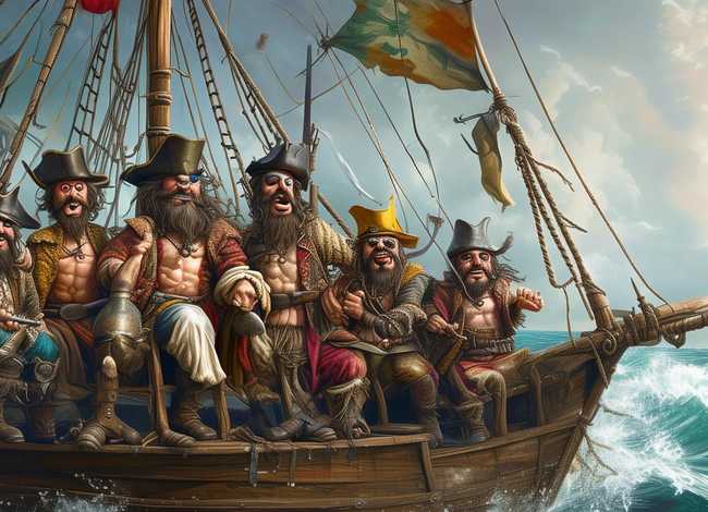 海盗小故事；海盗小故事英文