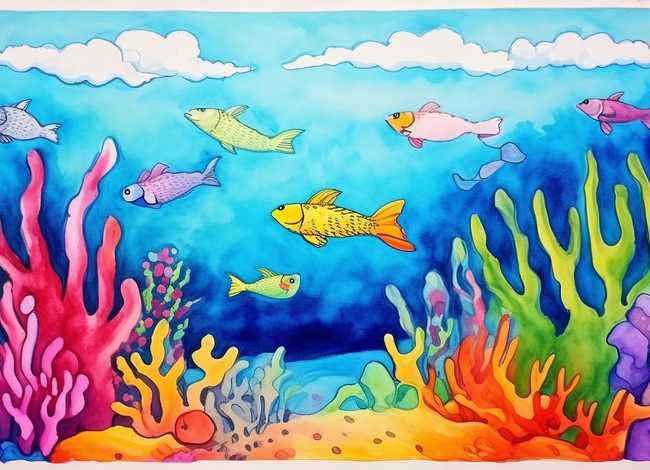 儿童画水粉作品；儿童水粉画一等奖作品