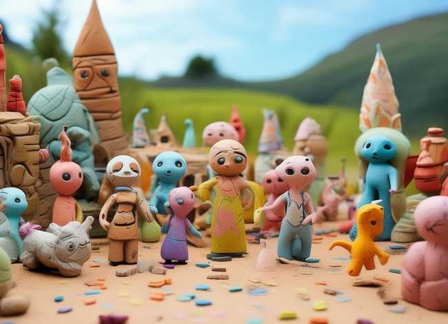 泥人儿童故事全集；泥巴小人故事