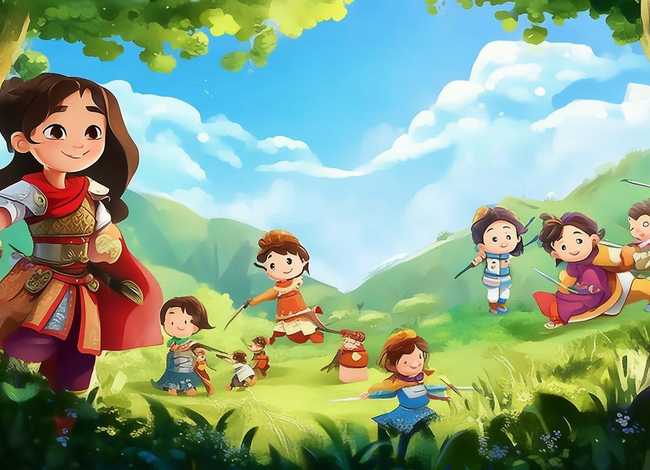 儿童故事花木兰全文 少儿花木兰的故事