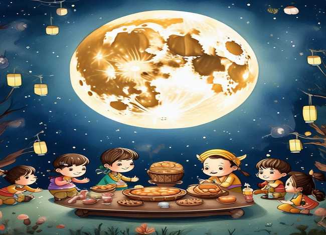 中秋节的传说儿童版；中秋节的故事和传说适合幼儿