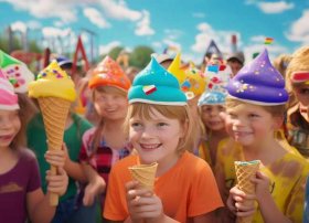 儿童冰淇淋故事mp3 - 冰淇淋幼儿故事