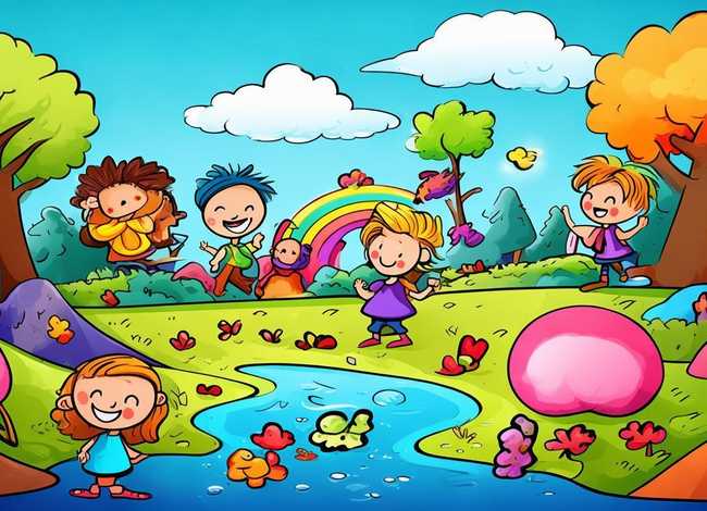 儿童连环画8张（儿童连环画8张简单）