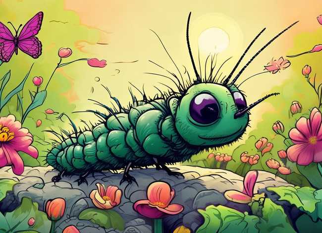 毛毛虫的故事文字版；毛毛虫的故事文字版视频
