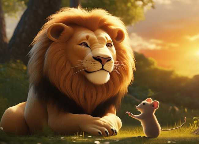 狮子和老鼠的故事 狮子和老鼠的故事内容