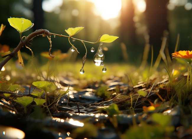 一滴水的故事作文400字 一滴水的故事作文400字左右