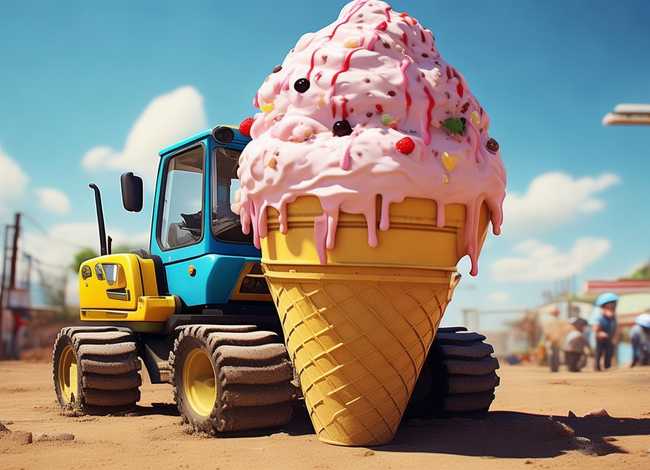 挖土机吃冰淇淋故事;挖土机吃冰淇淋 故事 挖土机吃冰淇淋故事;挖土机吃冰淇淋 故事