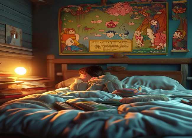 英语小故事儿童睡前故事 - 少儿睡前英语小故事带翻译