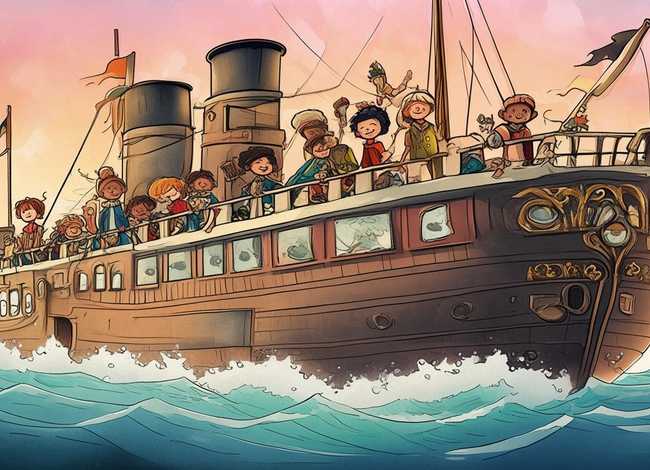 轮船故事儿童读物、轮船里的故事读后感