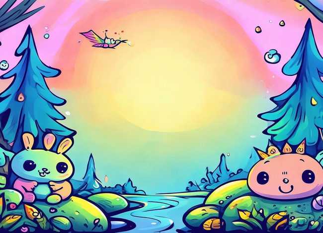 关于童话故事的儿童画、关于童话的儿童画简单又漂亮
