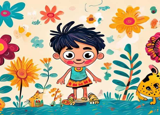 儿童故事简笔创意画；故事创意画儿童3-6岁简单