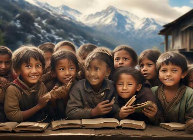 山区儿童读书的感人故事（山区孩子渴望读书的故事）