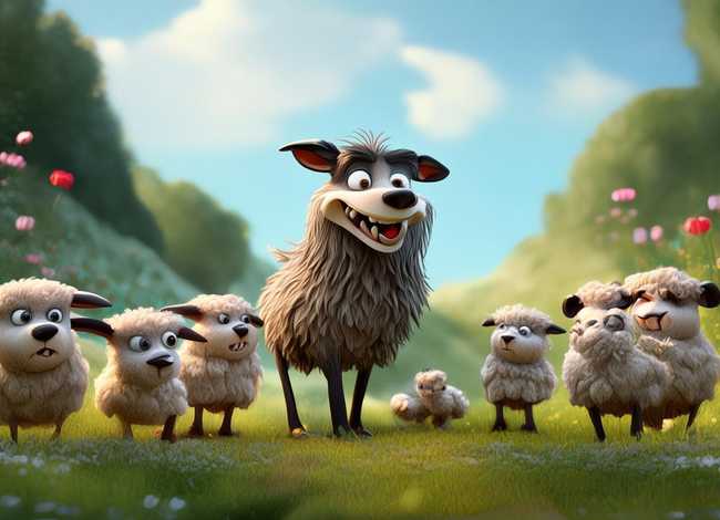 狼和七只小羊儿童故事视频、狼和7只小羊的故事视频