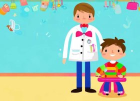 儿童医生图片；儿童医生图片简笔画