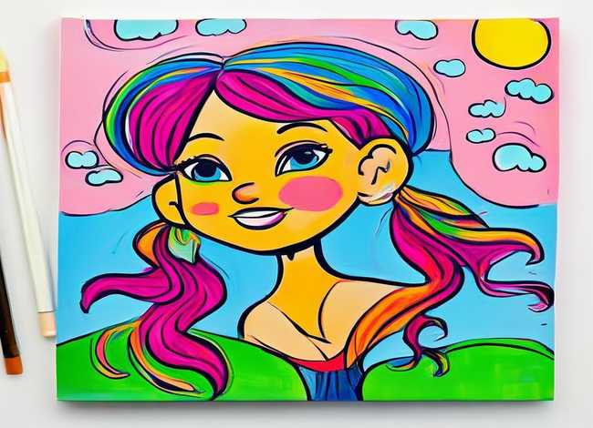 儿童图画女生 - 儿童女生画画图片又简单又漂亮