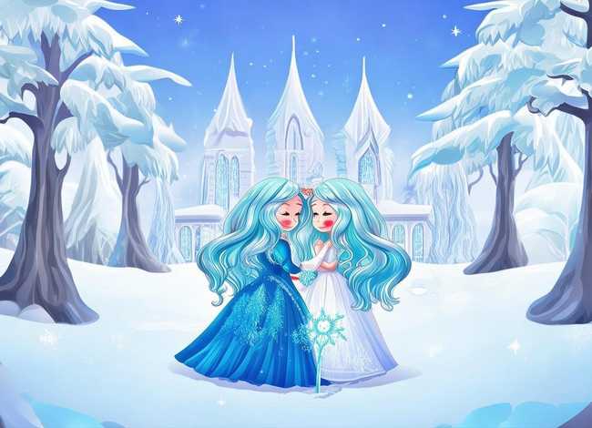 冰雪奇缘儿童故事，少儿故事冰雪奇缘