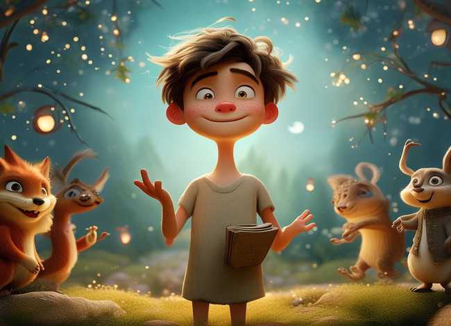 说谎小孩童话故事，说谎话的小男孩故事