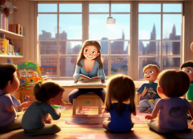 在线直播讲儿童故事，讲故事的直播