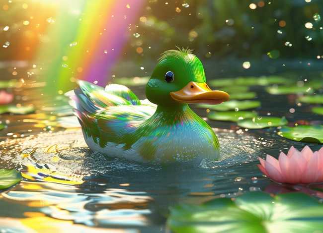 儿童故事幸福的鸭子 幸福的鸭子绘本故事