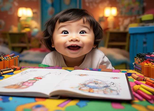 涂涂儿童故事、幼儿故事涂色