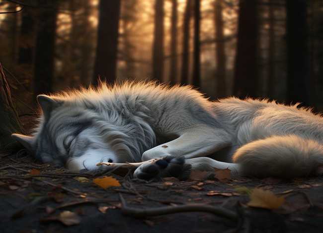 狼 睡前故事，大灰狼 睡前故事