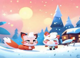 小雪和小贝的故事、小雪和小贝的故事动画片