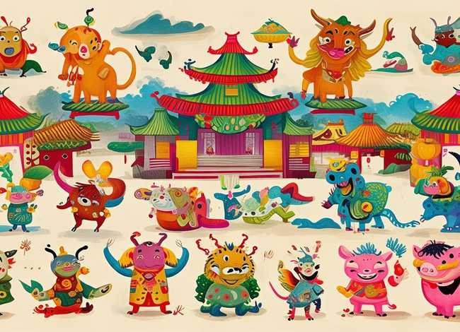 12生肖的故事儿童版文字；十二生肖儿故事