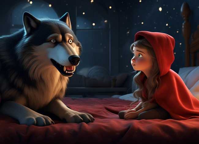 小红帽和大灰狼儿童睡前童话故事 - 小红帽和大灰狼的故事睡前故事 小红帽和大灰狼儿童睡前童话故事 - 小红帽和大灰狼的故事睡前故事
